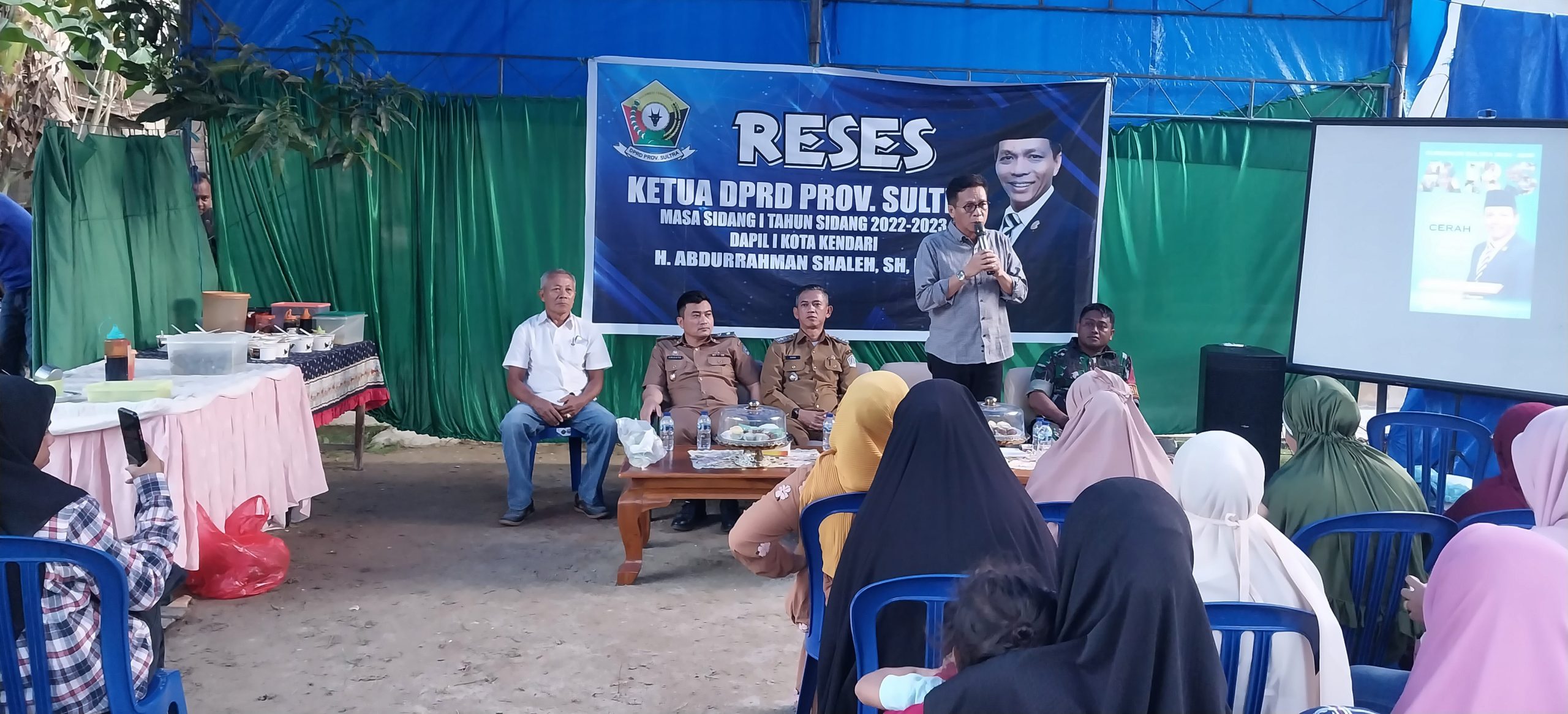 Reses Masa Sidang I, Ketua DPRD Sultra Serap Aspirasi Warga Tobuuha