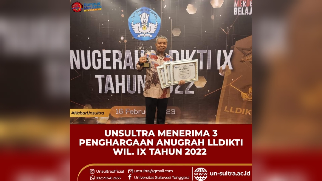 Hadiri Ramah Tamah KKN di Konda, Rektor: Unsultra Kembali Terima Tiga Penghargaan LLDIKTI