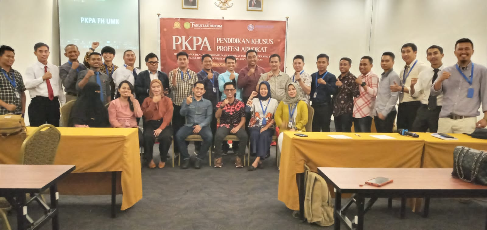 FH UMK Bersama DPN Peradi Sukses Laksanakan PKPA