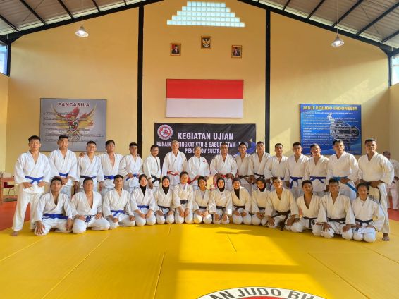 Polda Sultra Gelar Ujian Sabuk Hitam dan Kyu, Terbanyak Dalam Sejarah Judo di Indonesia