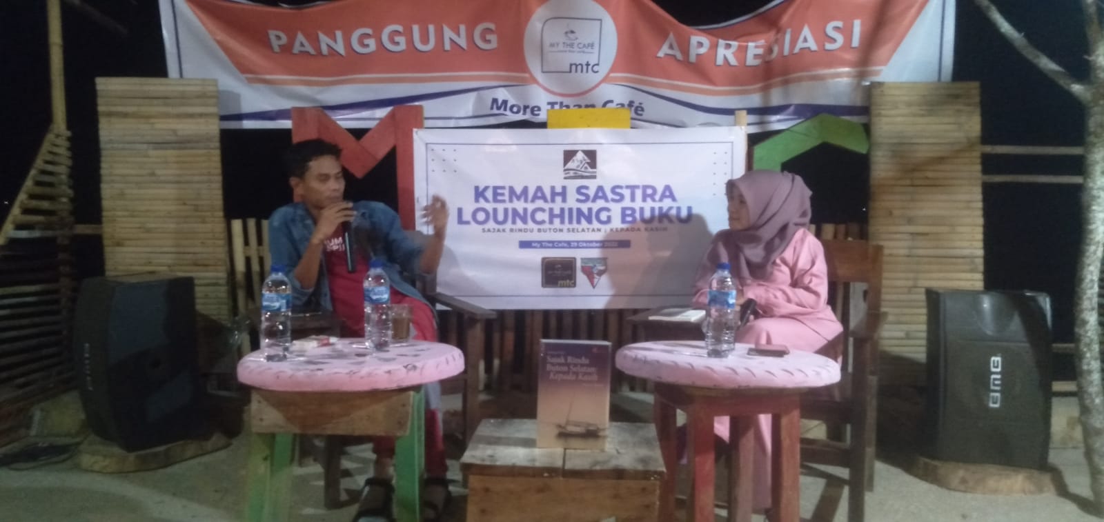 Gelar Kemah Sastra di Tampo, Rumah Puisi Raha Hadirkan Penulis Buku "Rindu Buton Selatan"