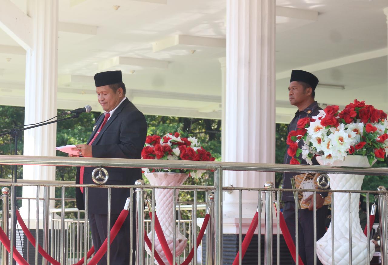 Peringati Hari Pahlawan ke-77, Bupati Muna: Jangan Mau Dipecah Belah Ingat Slogan Bhineka Tunggal Ika