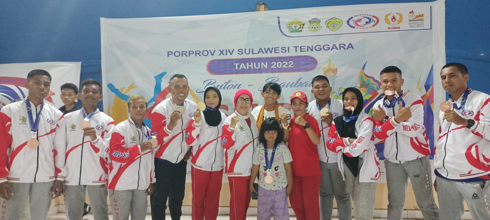 Atlet Persambi Baubau Raih 10 Medali Porprov ke-XIV Sultra