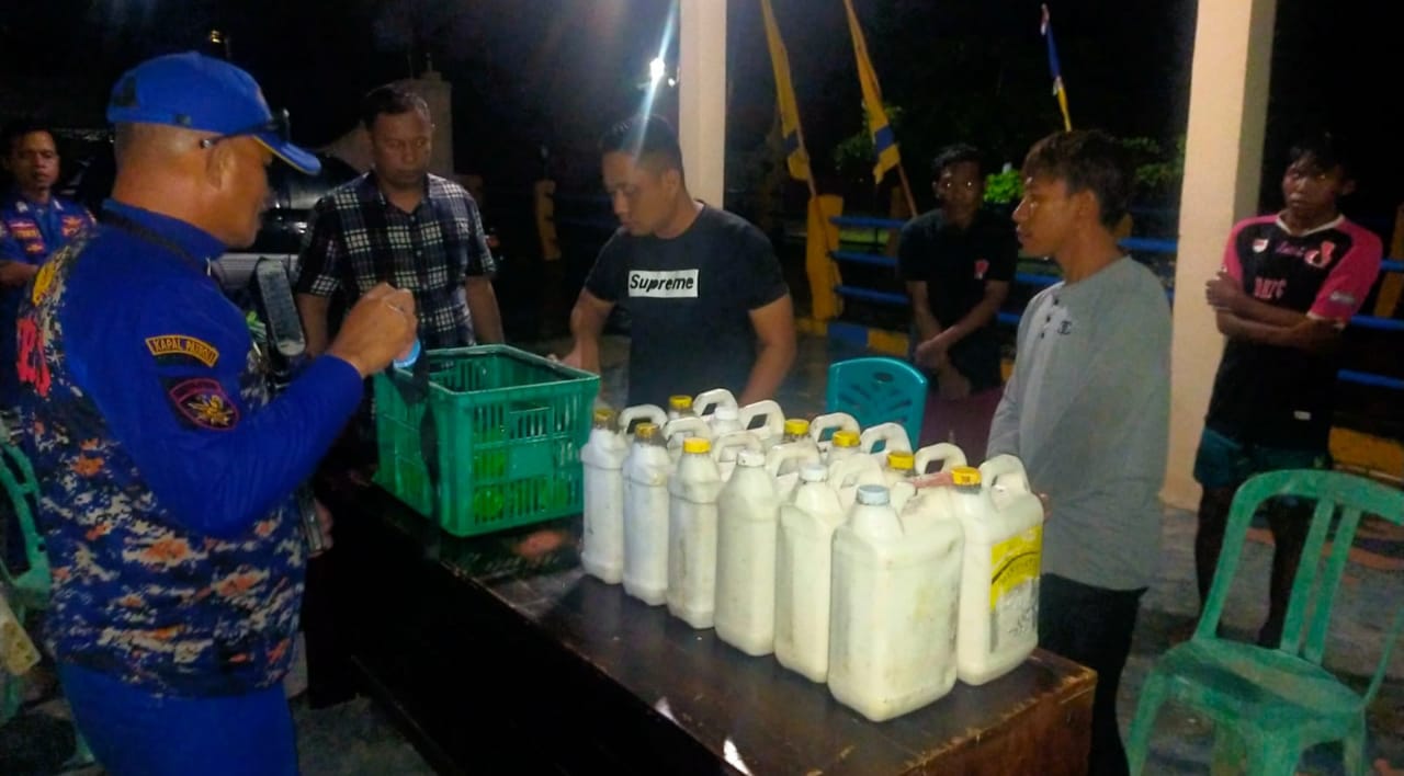 Empat Nelayan Pelaku Bom Ikan Perairan Butur Ditangkap Polair Polda Sultra