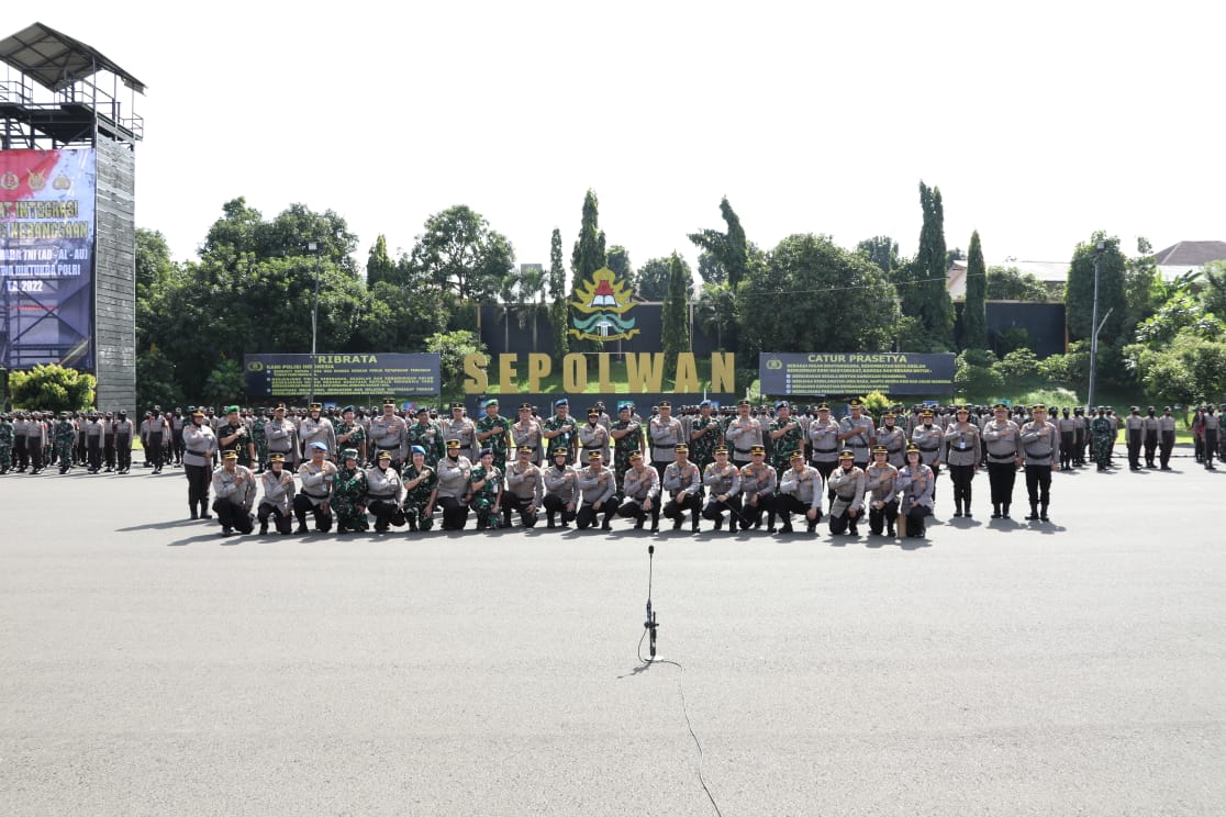 Pererat Soliditas dan Sinergitas, TNI-Polri Gelar Diklat Integrasi