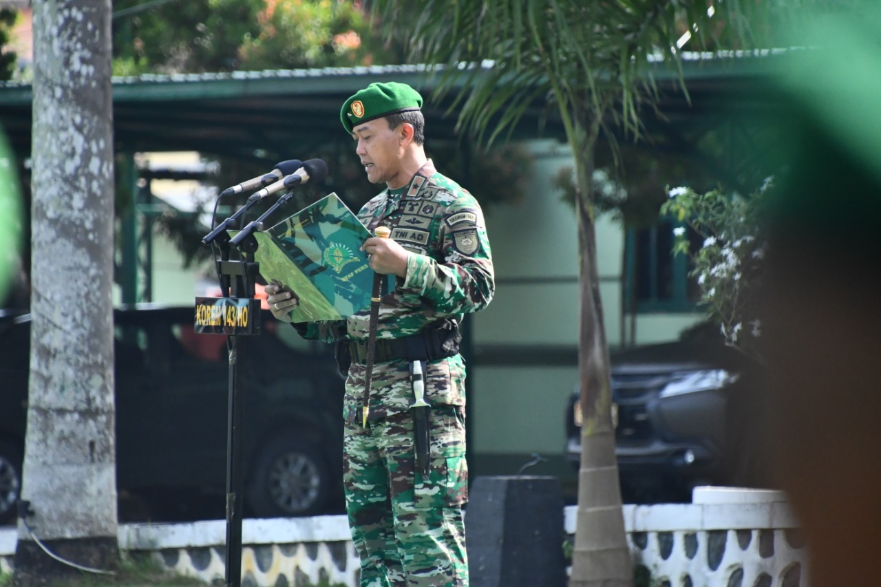 Danrem 143/HO Jadi Irup Peringatan Hari Juang Kartika TNI AD ke-77