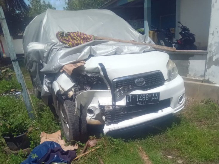 Satlantas: Mobil di Kost Penemuan Mayat Identik Kasus Kecelakaan di Tinanggea