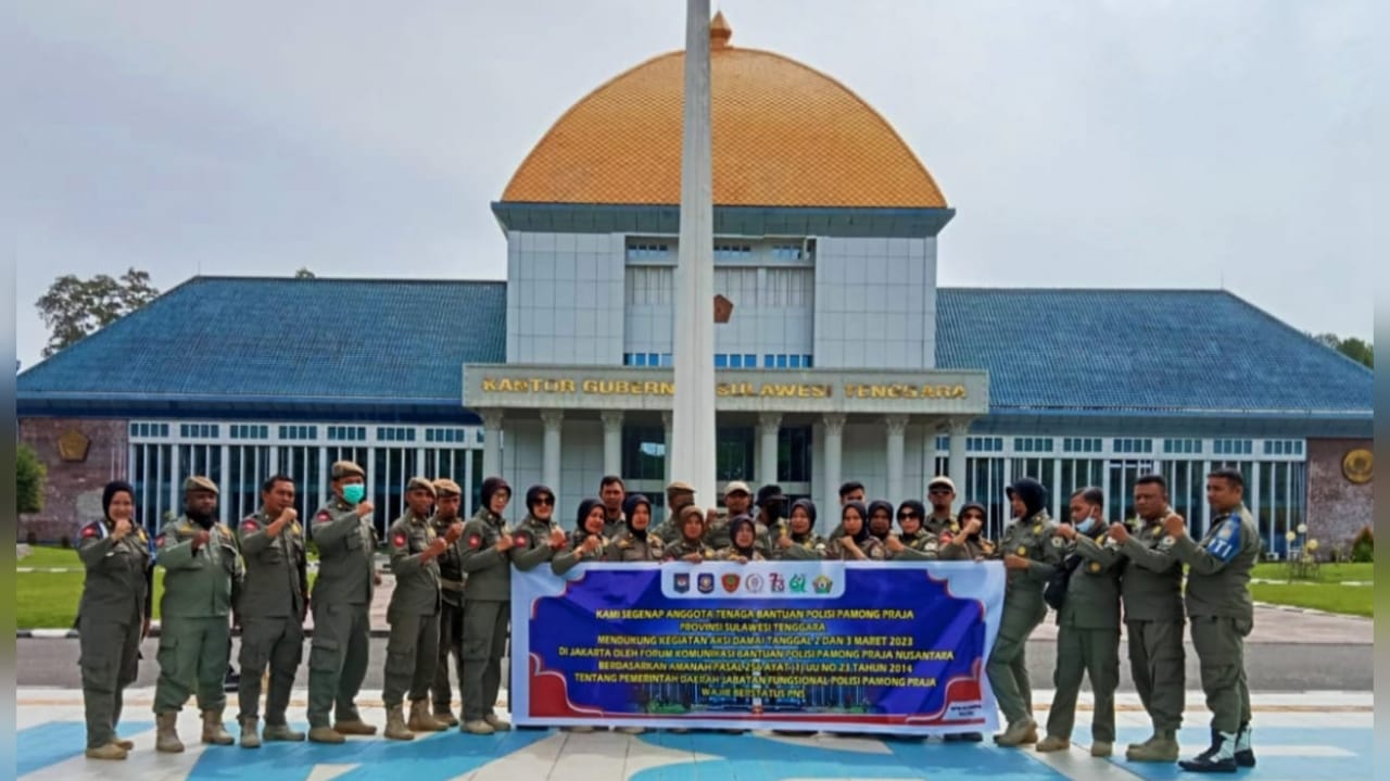 FKBPPPN Sulawesi Tenggara Dukung Honorer Satpol PP Diangkat PNS