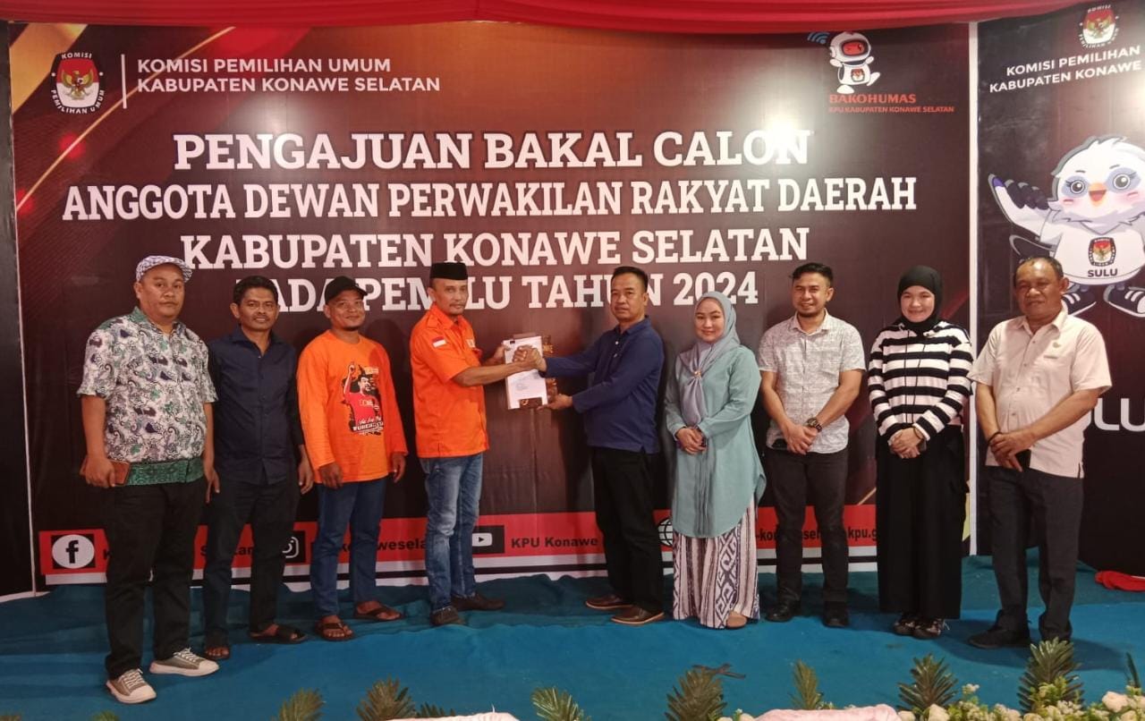 Sempat Dianggap Tak Mendaftar, KPU Konsel Akhirnya Terima Dokumen Pengajuan Bacaleg Partai Buruh