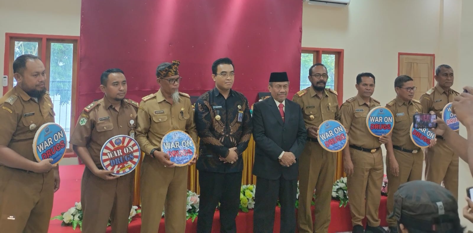 Rakor Pemberdayaan Masyarakat Anti Narkoba, Dua Desa di Muna Dicanangkan Bersinar