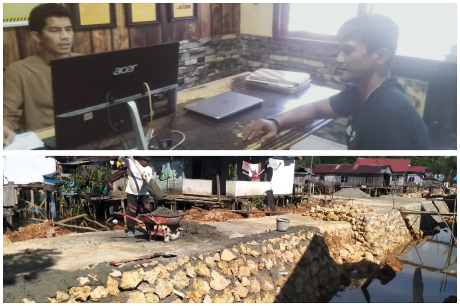 Liput Pembuatan Talud dan Drainase yang Diduga Bermasalah, 5 Wartawan di Muna Diintimidasi