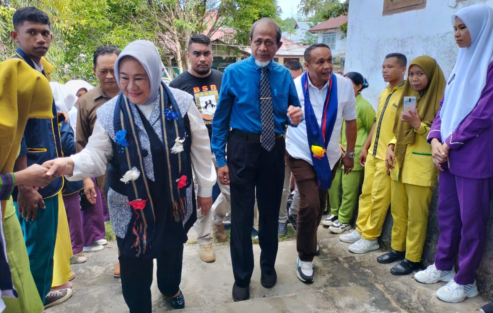 Kunjungi UKPM, Tina Nur Alam berikan Beasiswa Aspirasi