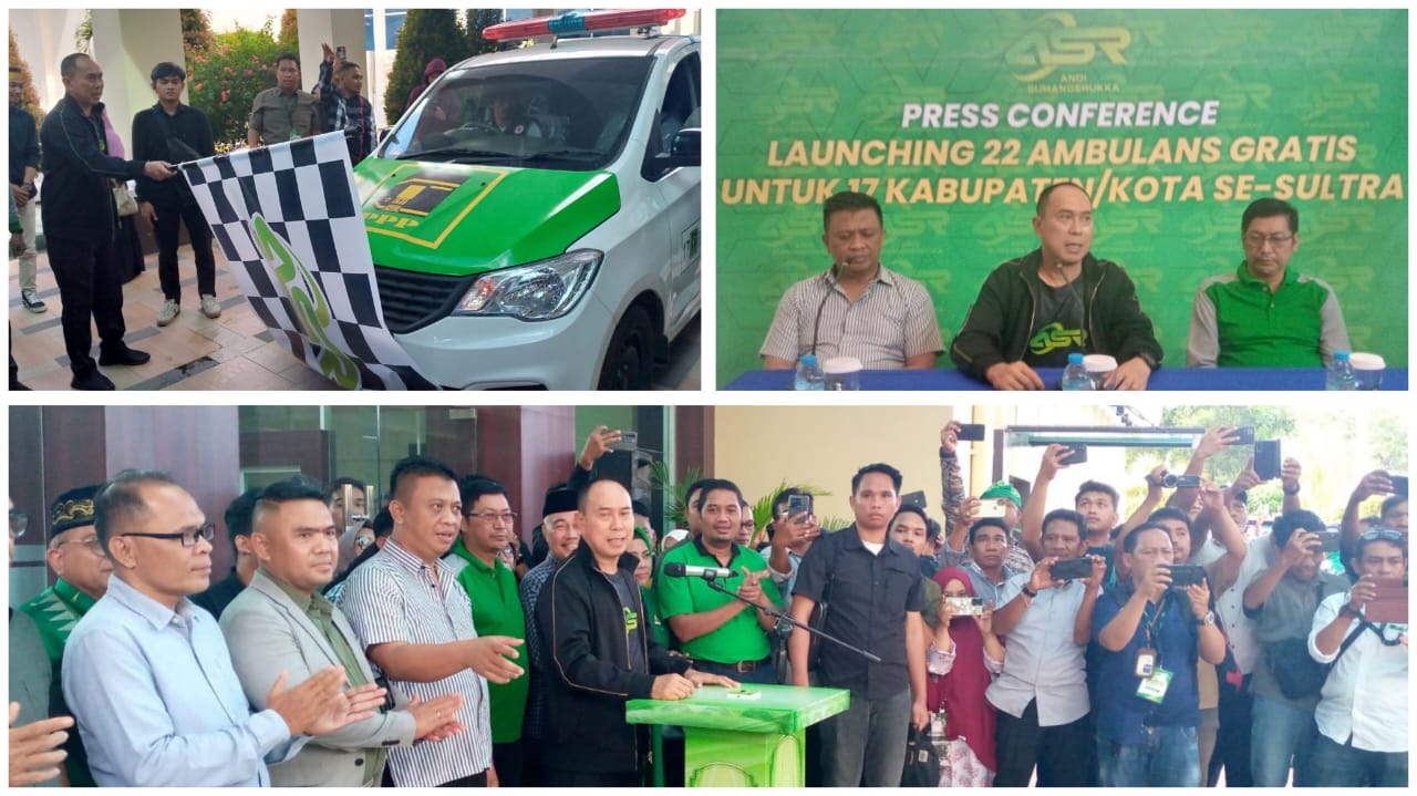Yayasan ASR Serahkan 22 Ambulans Gratis Untuk Warga Sulawesi Tenggara