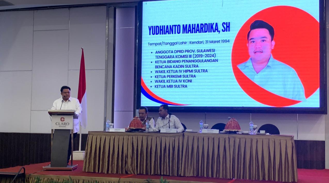 Terpilih Aklamasi, Yudhianto Mahardika Resmi Pimpin F-PRB Sulawesi Tenggara