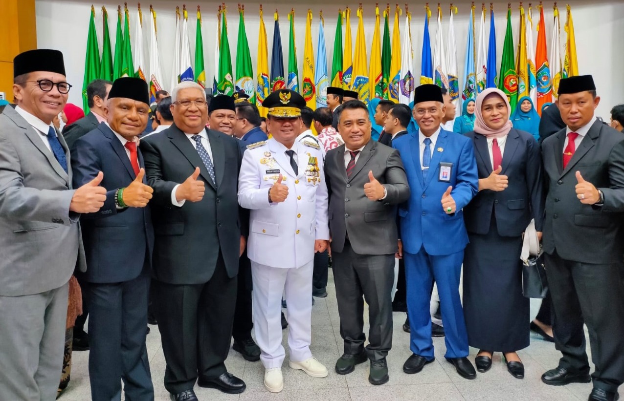 Kakanwil Kemenkumham Hadiri Pelantikan Pj Gubernur Sulawesi Tenggara