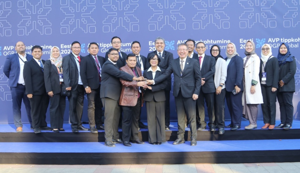 Harumkan Indonesia di Mata Dunia, BPHN Kemenkumham Raih Penghargaan OGP Awards 2023 di Estonia