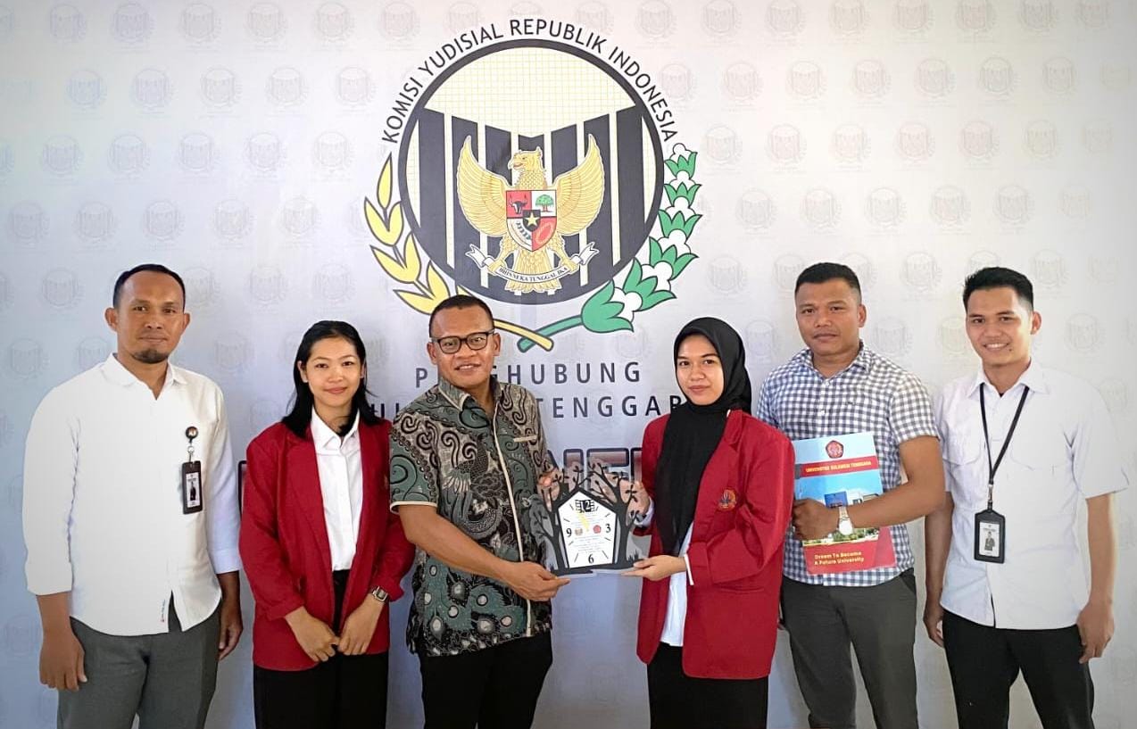 Kerja sama dengan KYRI, Unsultra Magangkan Mahasiswa di Komisi Yudisial Wilayah Sulawesi Tenggara