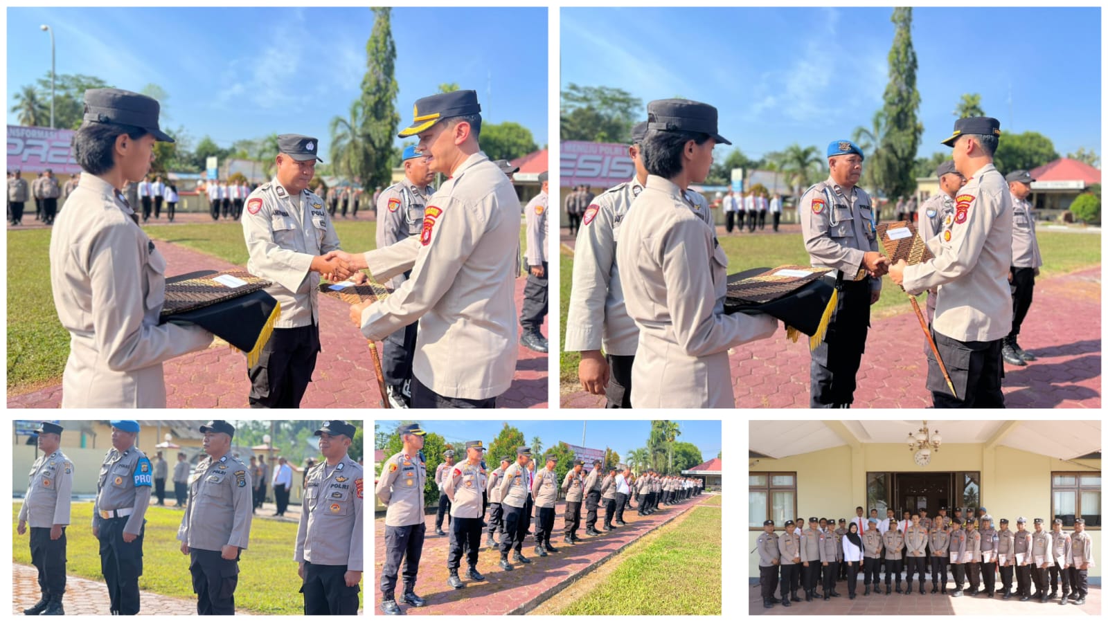 Dinilai Berprestasi Untuk Kemajuan Polri, 27 Personel Polres Konawe Selatan Dapat Penghargaan