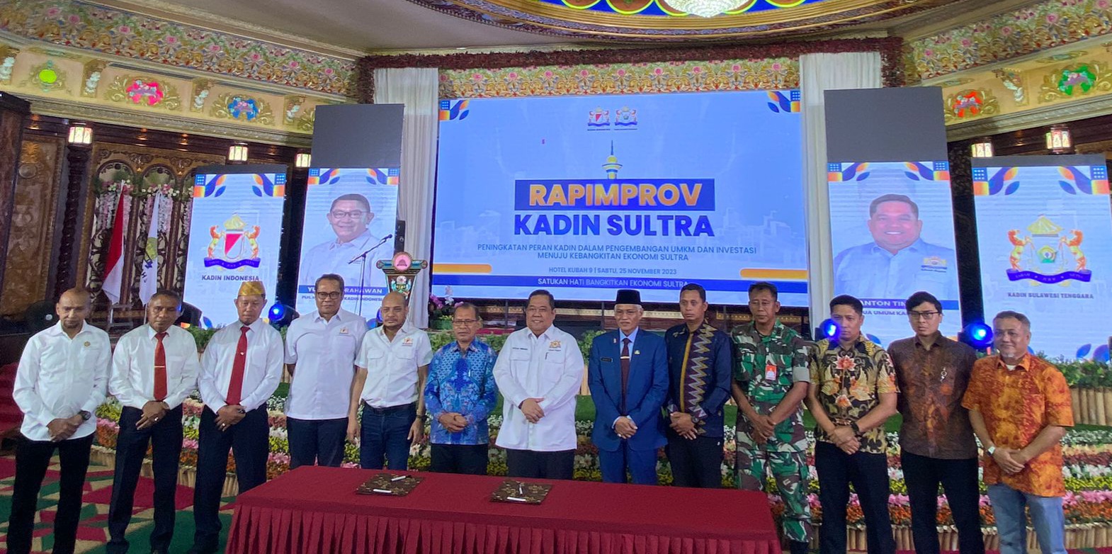 Gelar Rapimprov, Kadin Sulawesi Tenggara Bedah Buku Peta Jalan Indonesia Emas 2045