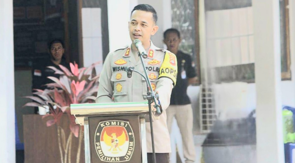 KPU Konawe Selatan Gelar Simulasi Pemungutan Suara Pemilu 2024, Kapolres Wisnu Wibowo Apresiasi