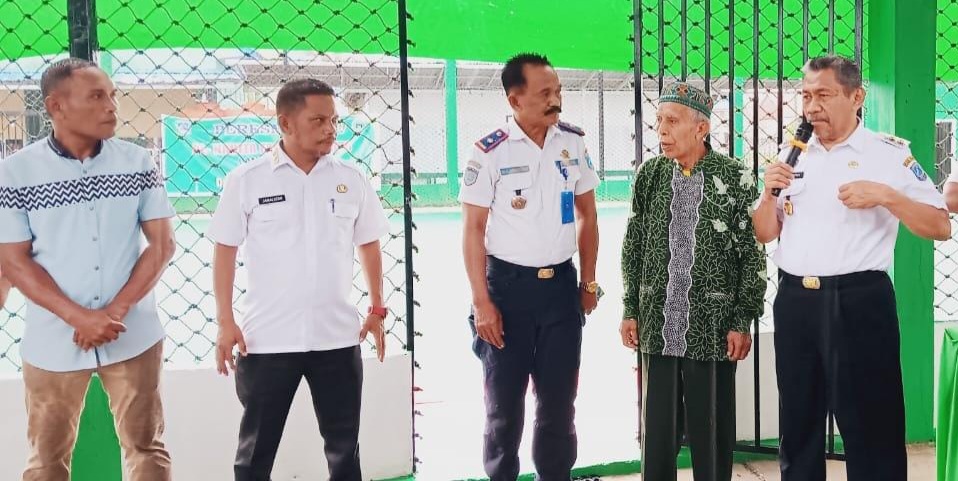 Plt Bupati Muna Resmikan Lapangan Futsal Yayasan ANF