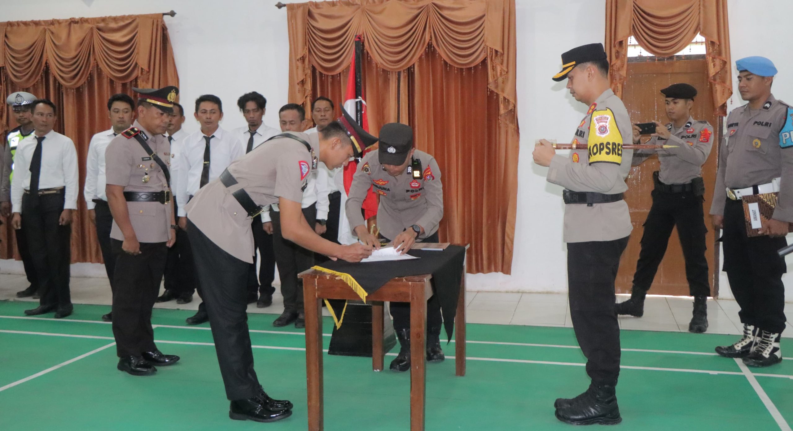 Kasat Lantas Polres Konawe Selatan, Kapolsek Tinanggea dan Baito Bergeser, Ini Penggantinya