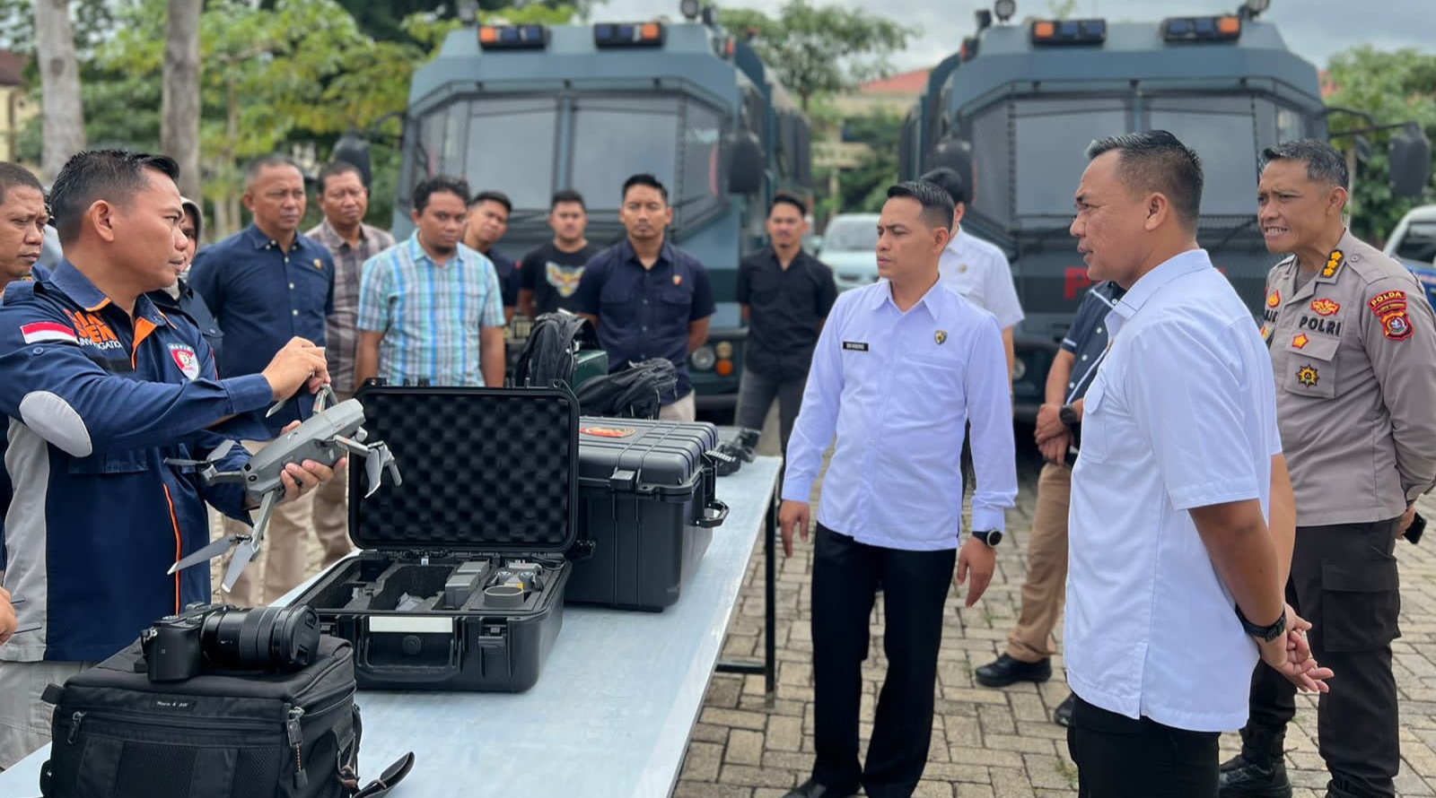 Kesiapan Pemilu 2024, Tim Wasrik Mabes Polri Periksa Kendaraan dan Alsus Polda Sultra