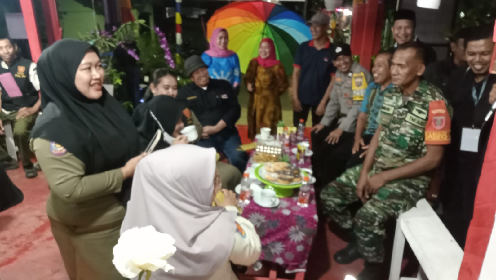 Asisten III Sekot Kendari Sebut Pos Kamling RT 6 RW 3 Villa Ibis Luar Biasa