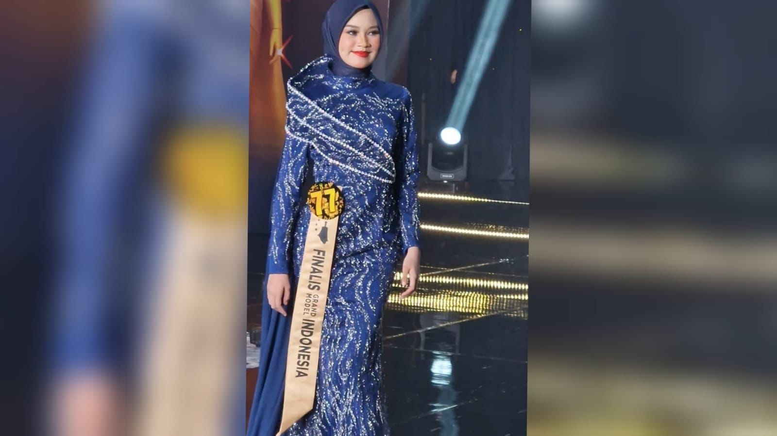 Harumkan Sultra di Grand Model Indonesia 2026, Lila Siswi SMAN 5 Kendari Raih Second Runner Up