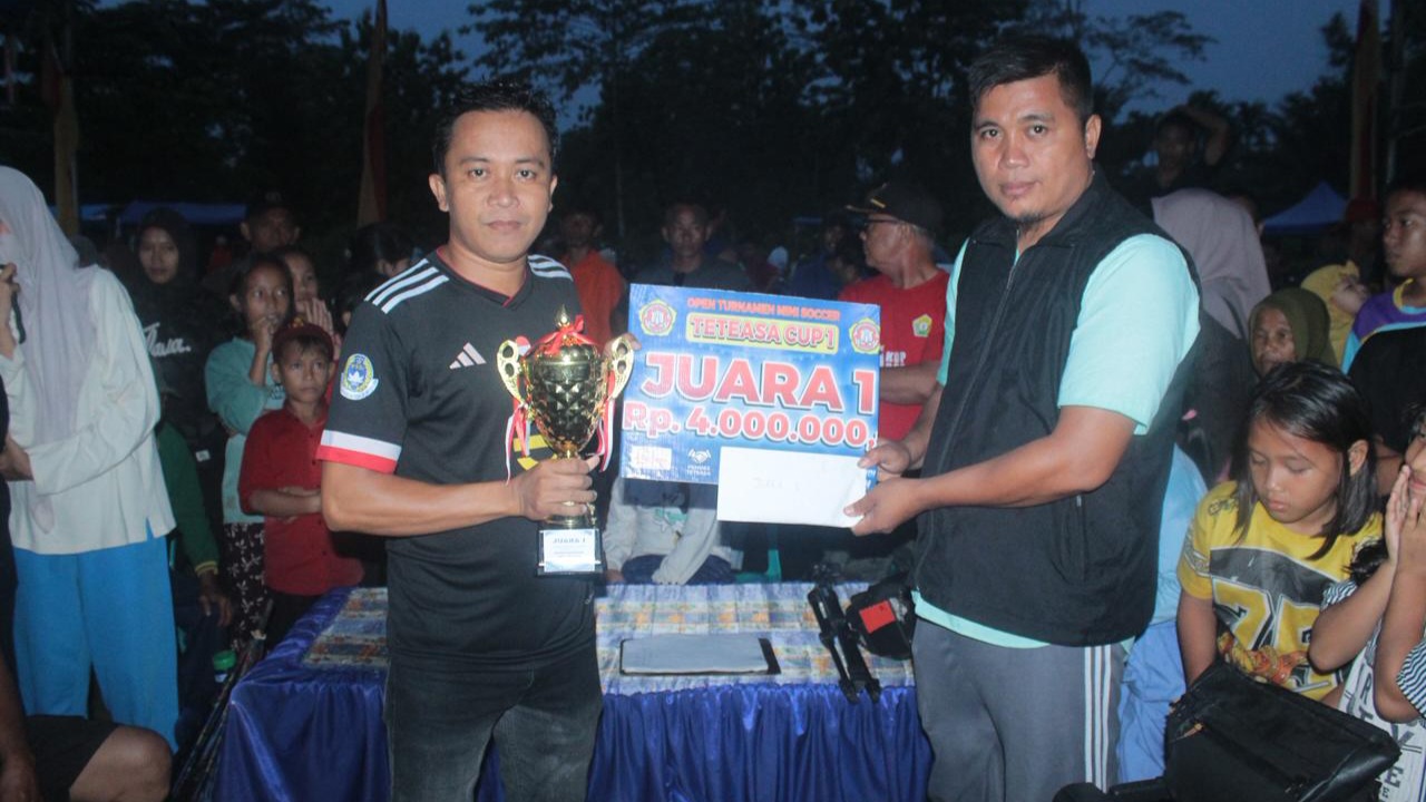 Mini Soccer Teteasa Cup I Sukses Digelar, EL.A FC Keluar sebagai Pemenang