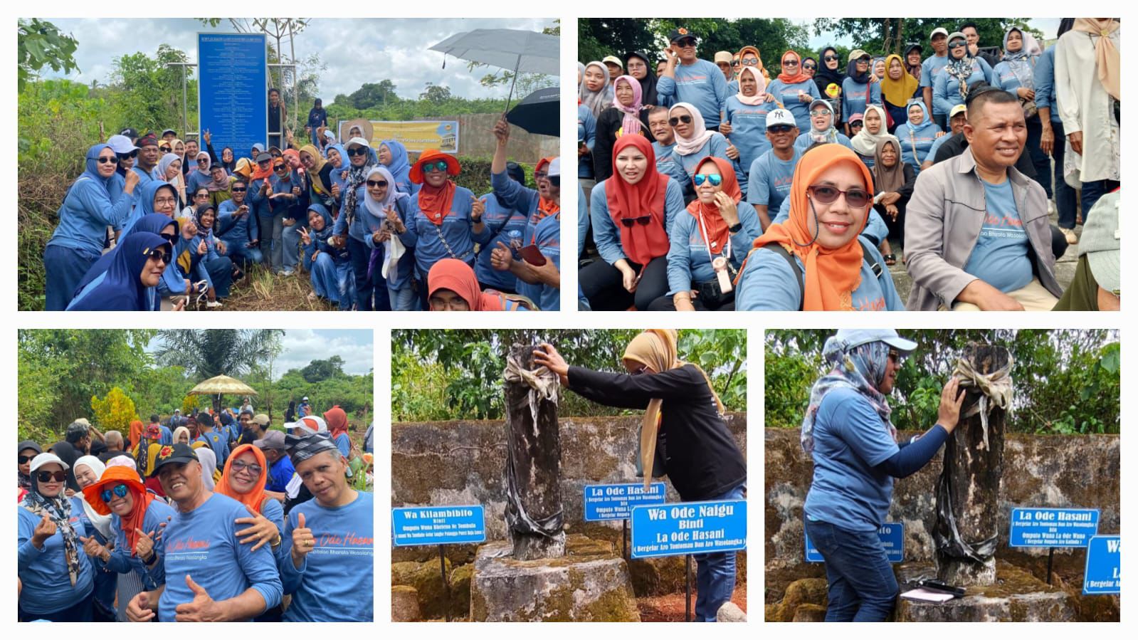 Jelang Ramadan, Ratusan KERATON Aro Wasolangka La Ode Hasani Lakukan Ziarah Kubur Akbar ke-3
