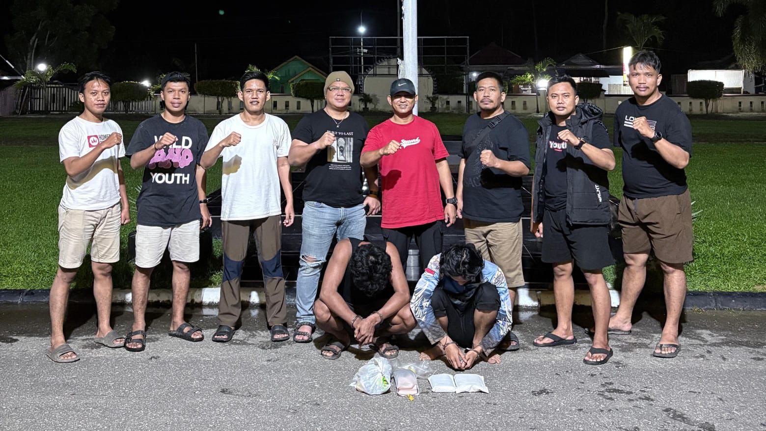 Dua Terduga Pengedar Diciduk di Tinanggea, Satresnarkoba Polres Konsel Amankan Puluhan Paket Sabu Siap Edar