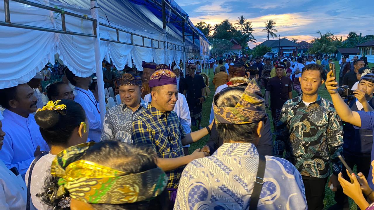 Bupati Irham Kalenggo Hadiri Dharma Santi Nyepi Saka 1948 di Jati Bali