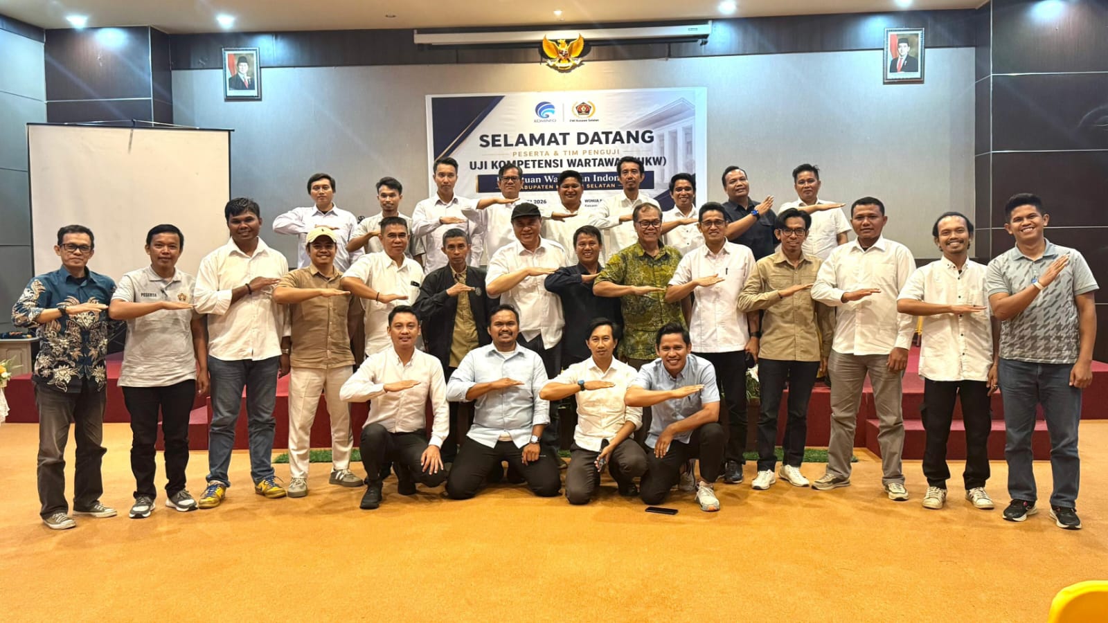 Sukses Gelar UKW, PWI Konawe Selatan Lahirkan 16 Wartawan Kompeten