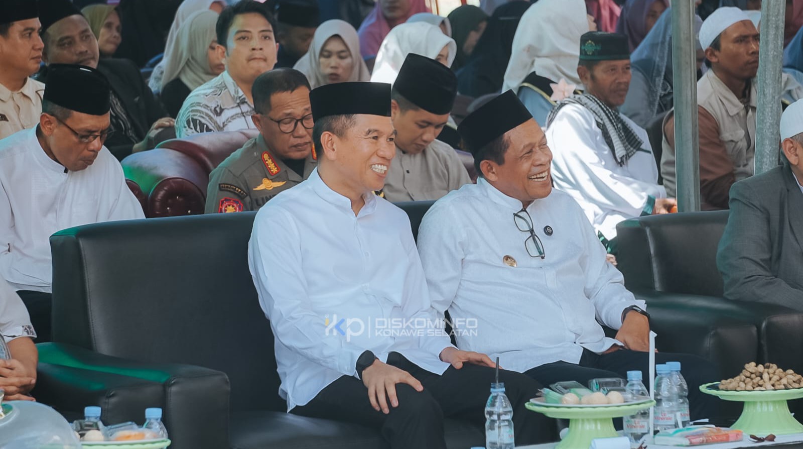 Wagub Hugua dan Bupati Irham Kalenggo Hadiri Milad ke-18 Ponpes Minhajut Thullab di Buke