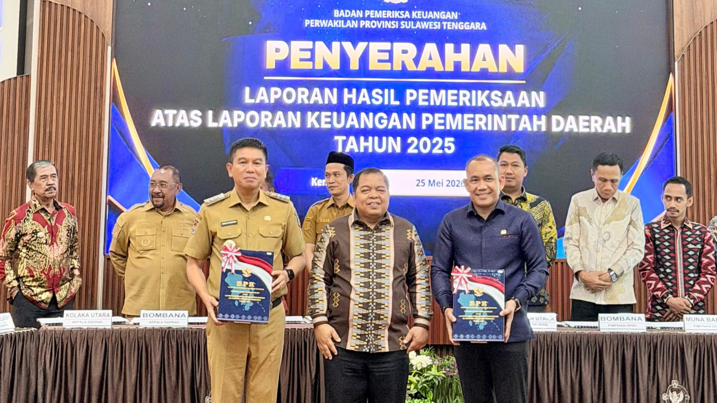 Pemkab Konawe Selatan Kembali Raih Opini WTP dari BPK