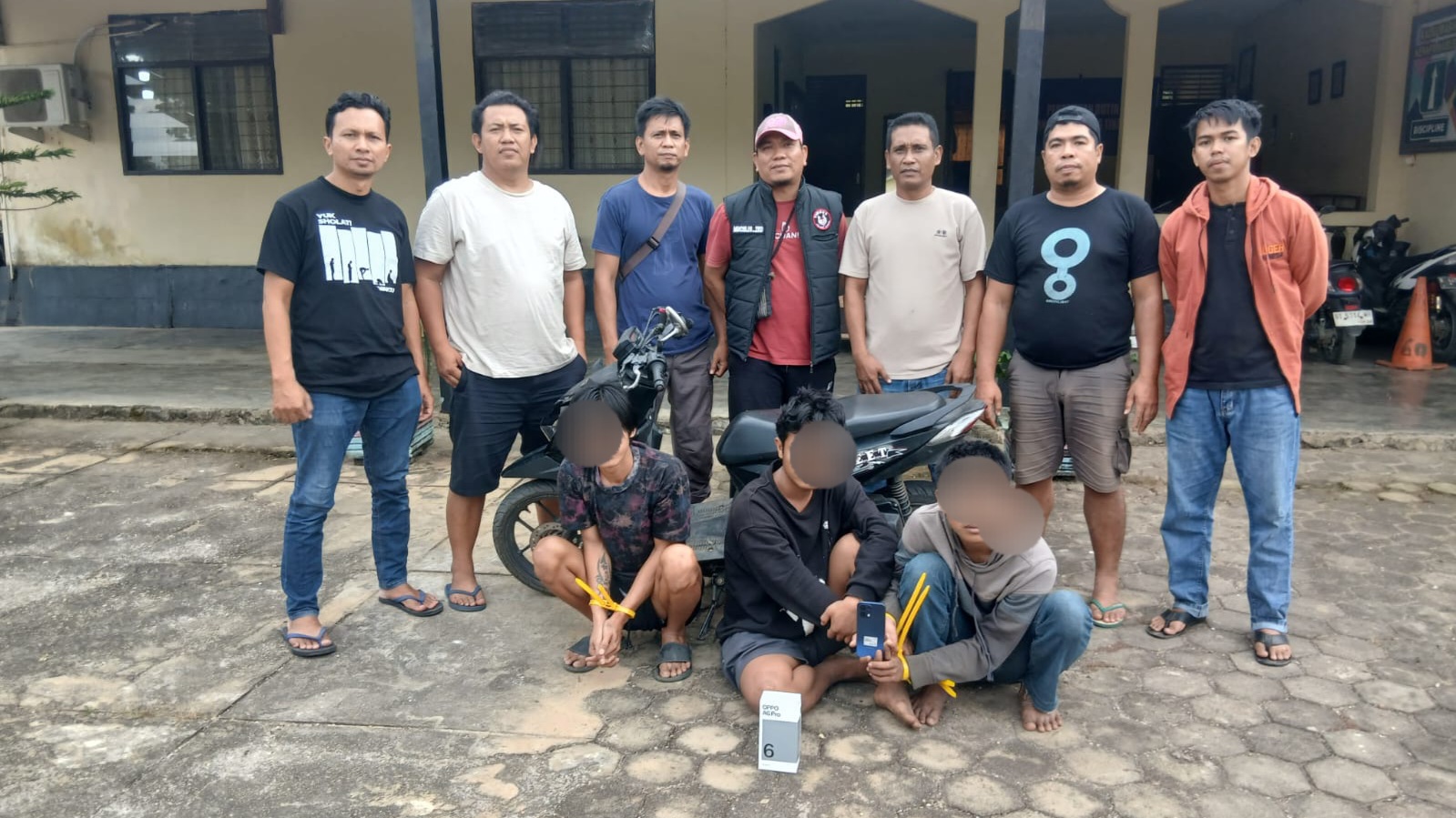 Polisi Tangkap Tiga Terduga Pelaku Curas di Tinanggea