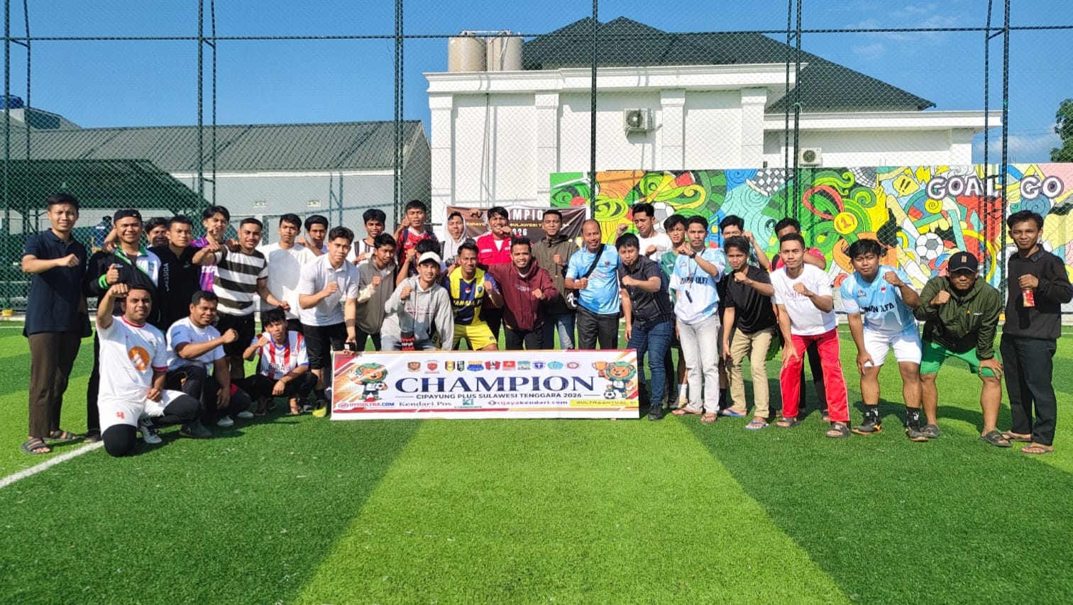 14 Tim Ramaikan Liga Persahabatan Cipayung Plus Sultra di Kendari