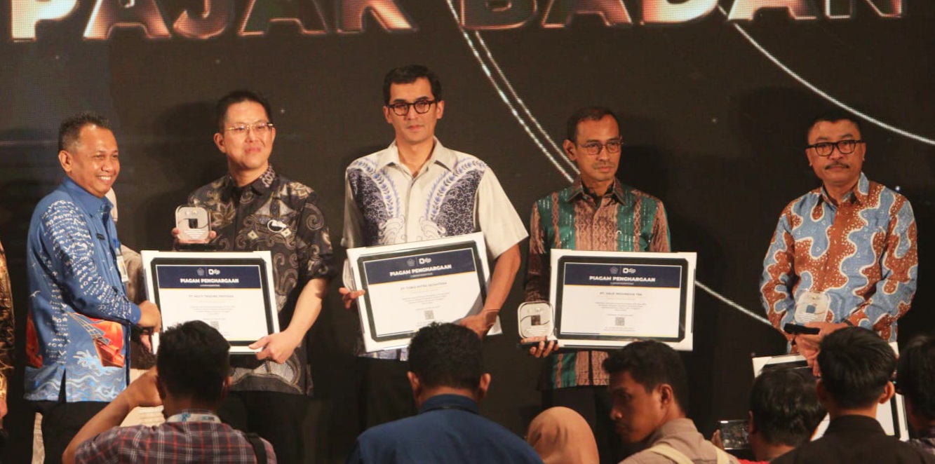 PT Vale Raih Pajak Award Kanwil DJP Sulselbarta