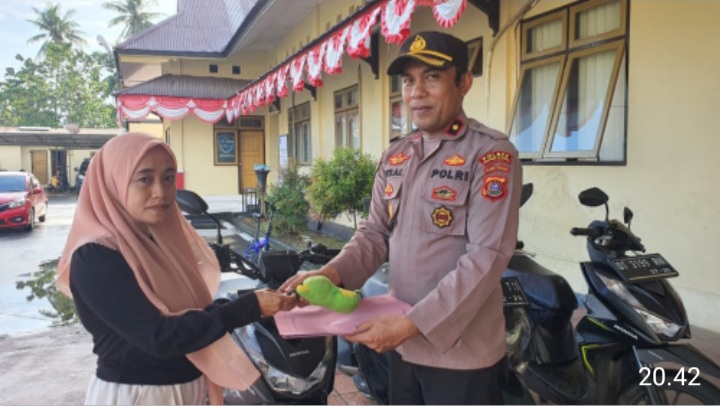 Polres Konsel Kembalikan Tiga Unit Motor Hasil Curanmor Pada Pemiliknya