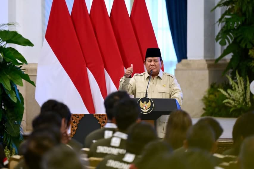 Serahkan Bonus Atlet SEA Games Thailand, Presiden Prabowo Tegaskan Olahraga Cermin Kekuatan Bangsa