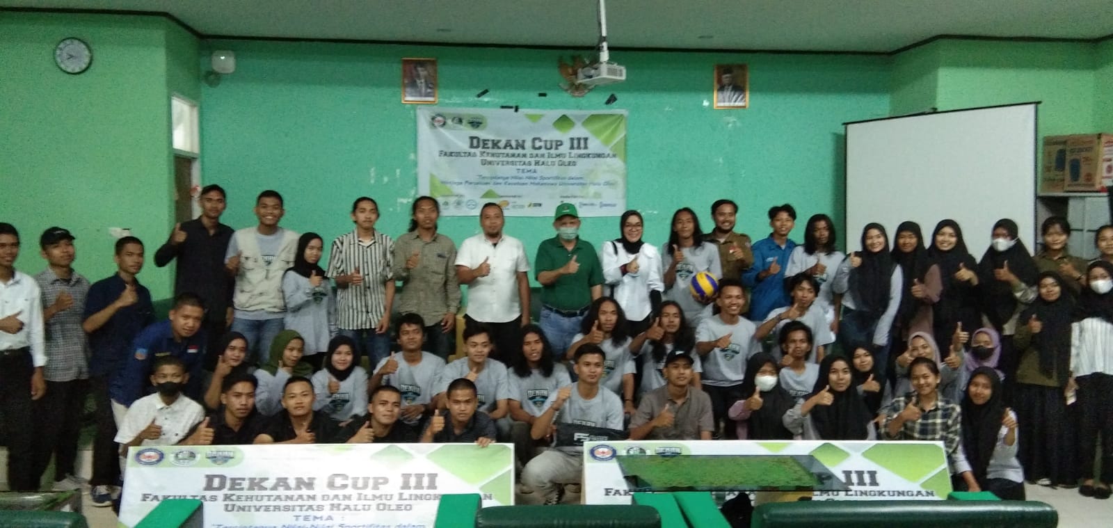 Turnamen Dekan Cup III FHIL UHO Resmi Dibuka