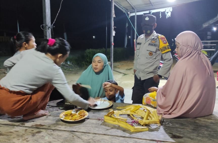 Jaga Kamtibmas Tetap Kondusif, Polsek Basala Aktif Laksanakan Patroli