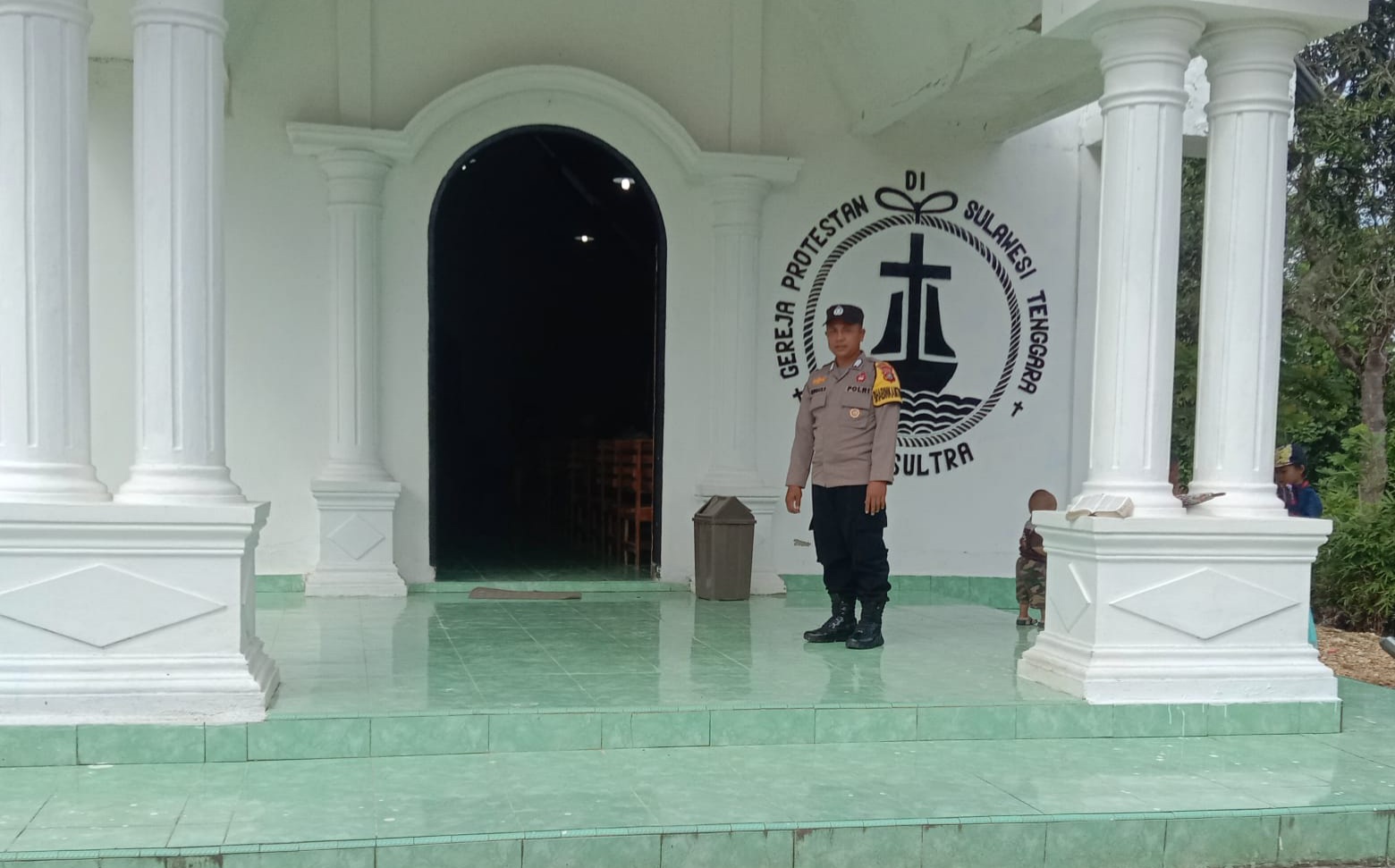 Polsek Angata Patroli Rumah Ibadah dan SPBU