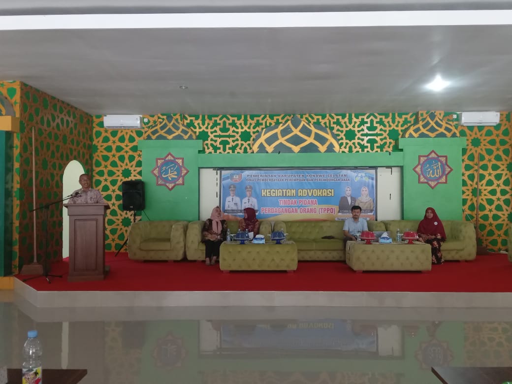 DP3A Konsel Gelar Sosialisasi Cegah TPPO