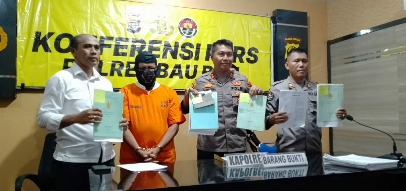 Diduga Korupsi, Mantan Dirut BPR Bahteramas Ditahan Polres Baubau