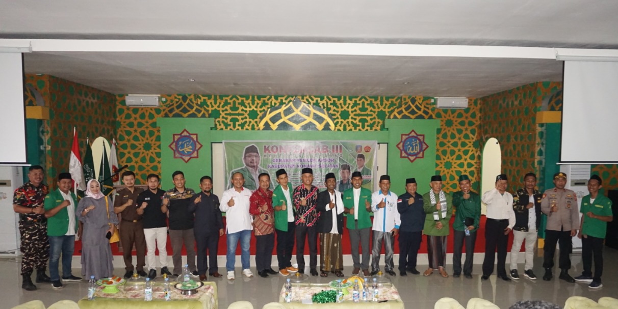 Wabup Rasyid Buka Konfercab III Pemuda Ansor Konawe Selatan