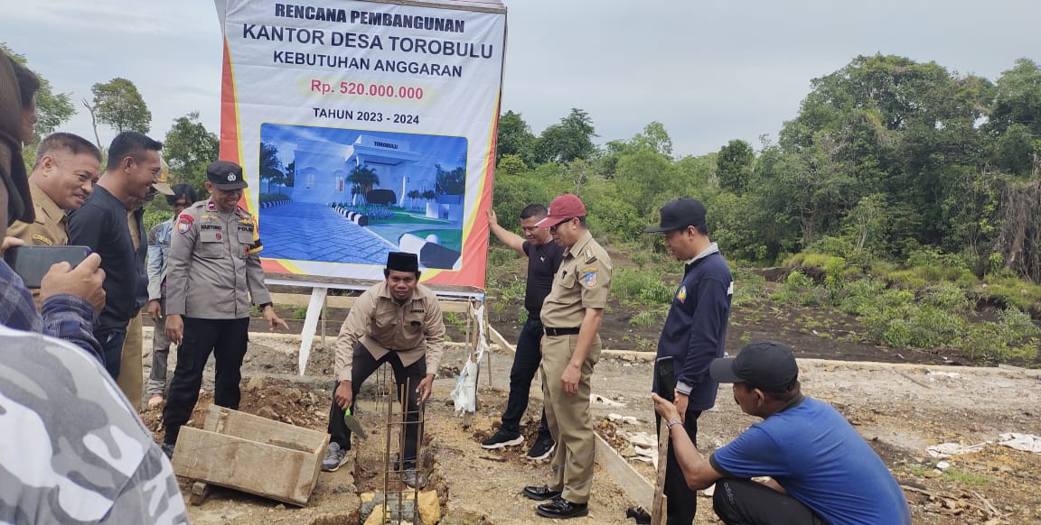 Perdana di Konsel, Kades Torobulu Bakal Bangun Kantor Desa Model Istana