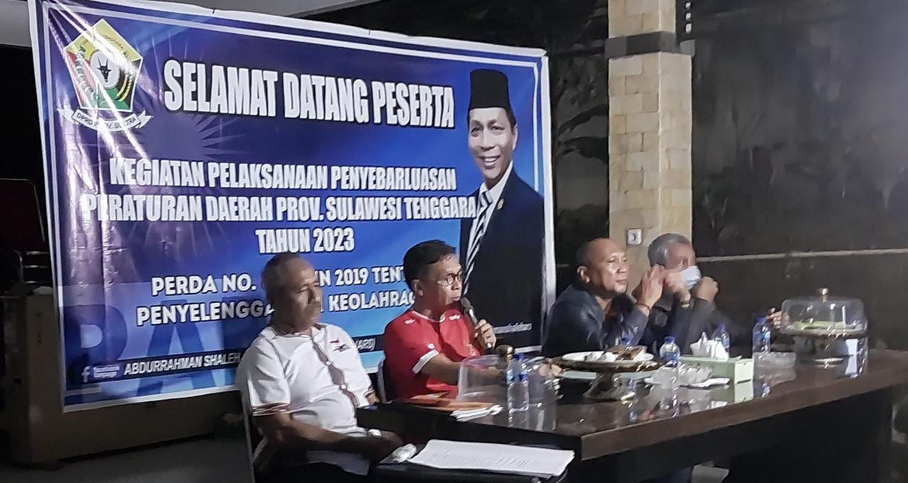 Sosper Olahraga, Ketua DPRD Sultra Minta Pemerintah Hadir Menjamin Kehidupan Atlet