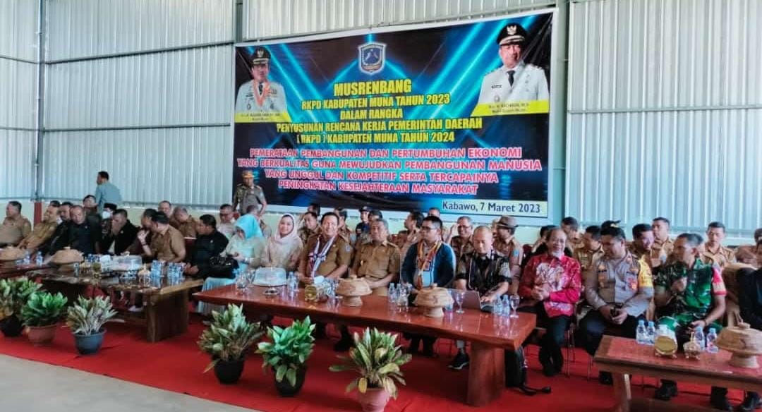 Pemkab Muna Gelar Musrenbang dan Penyusunan RKPD 2024